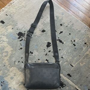 Louis Vuitton Stylish Black Crossbody Bag